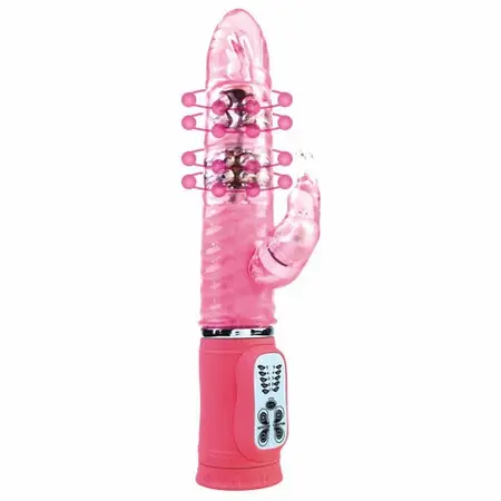 Baile Cute Passion Bunny Vibrirajući rotator 10 režima Ružičasti 27cm