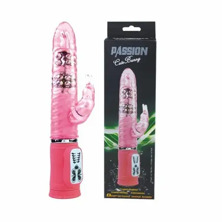 Baile Cute Passion Bunny Vibrirajući rotator 10 režima Ružičasti 27cm