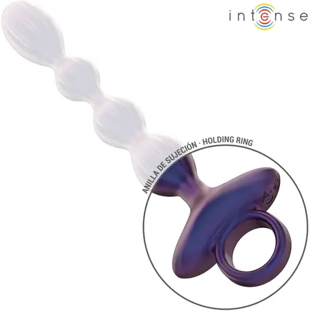 INTENSE Jackie Model 1 Vibrating Plug with Remote Control, Black, Silicone