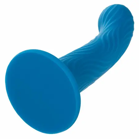 CalExotics Wave Rider Ripple Plavi Silikonski Čep sa Usisnom Bazom