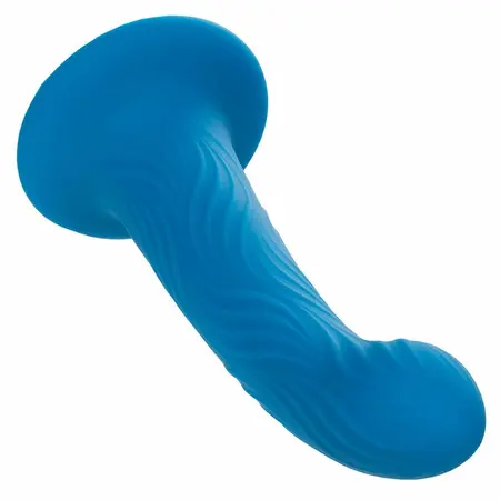 CalExotics Wave Rider Ripple Plavi Silikonski Čep sa Usisnom Bazom