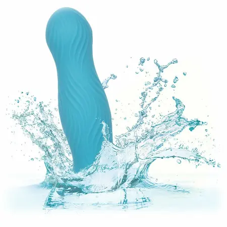 CalExotics Wave Rider Swell Plavi Analni Čep od Tečnog Silikona 12 cm