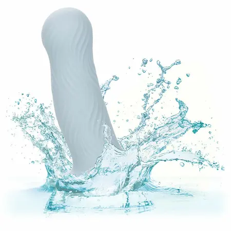 CalExotics Wave Rider Foam Intimni Čep Plavi Silikon Fleksibilna Baza
