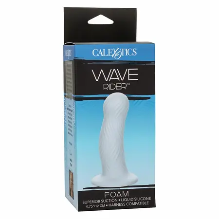 CalExotics Wave Rider Foam Intimni Čep Plavi Silikon Fleksibilna Baza
