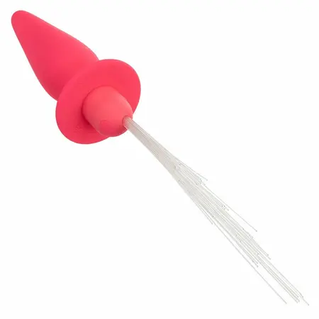 CalExotics Southern Lights Svetleći Silikonski Čep 10 Režima Roze