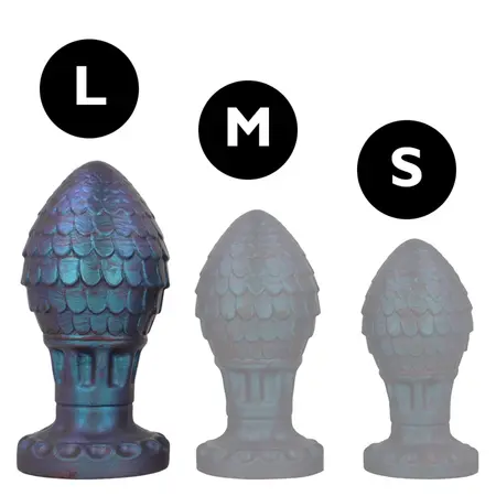 EPIC Vrakos Dragon Egg Silikonski Čep Veličina L – Ergonomski, Veliki, Inspirisan Mitologijom