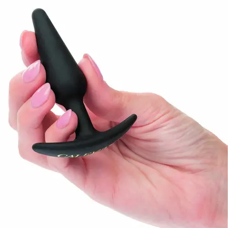 CalExotics Boundless Slim Silikonski Čep Fleksibilni 7.5cm Crni