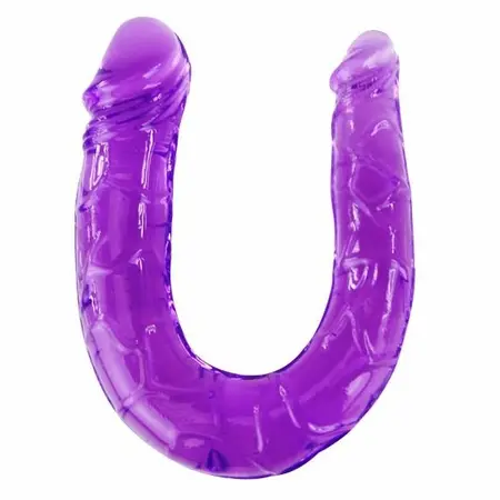 Baile Double Fleksibilni Intimni Uređaj Lila Jelly 29cm