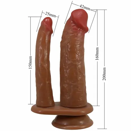 Pretty Love Hulbert Double Fleksibilni Vibrirajući Model USB Mulato 7 Režima