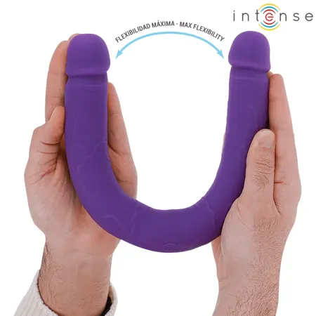 INTENSE Gunter Double Vibrating Model 40cm Purple Remote-Controlled