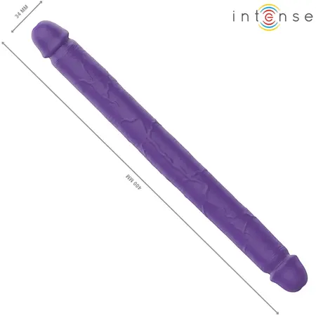 INTENSE Gunter Double Vibrating Model 40cm Purple Remote-Controlled