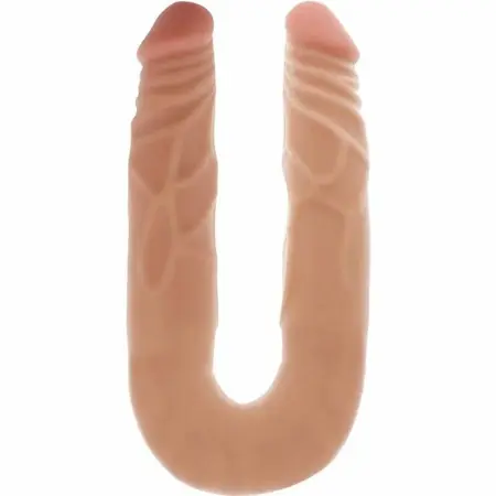 Get Real Dvostrani Intimni Uređaj 35 cm Boje Kože Fleksibilni PVC