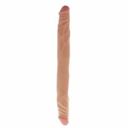 Get Real Dvostrani Intimni Uređaj 35 cm Boje Kože Fleksibilni PVC