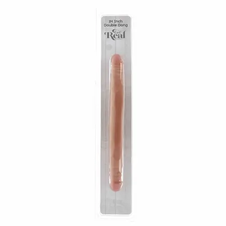 Get Real Dvostrani Intimni Uređaj 35 cm Boje Kože Fleksibilni PVC