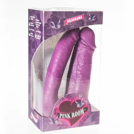 PINK ROOM Arthus Intimate Model Purple 17cm/15.5cm Hypoallergenic PVC