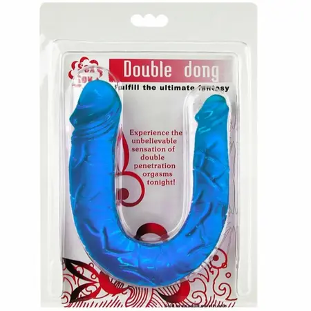 Baile Double Dong Plavi – Fleksibilni Dvostrani Intimni Uređaj, 30.5 cm