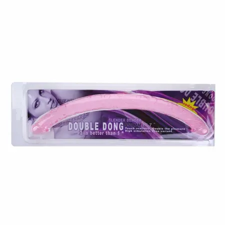 Baile Double Dong Blue 44.5 cm Flexible Dual-Ended Intimate Model