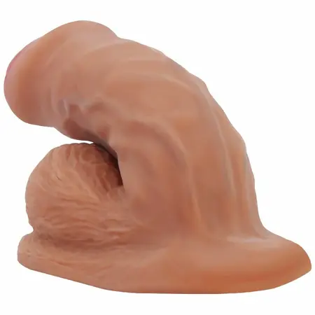PRETTY LOVE Warnell Elastic Intimate Model 9.5 cm Mulato Color TPR