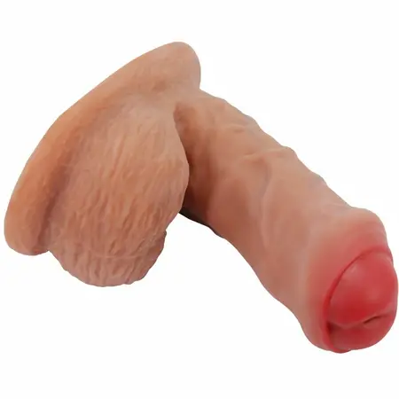 PRETTY LOVE Warnell Elastic Intimate Model 9.5 cm Mulato Color TPR
