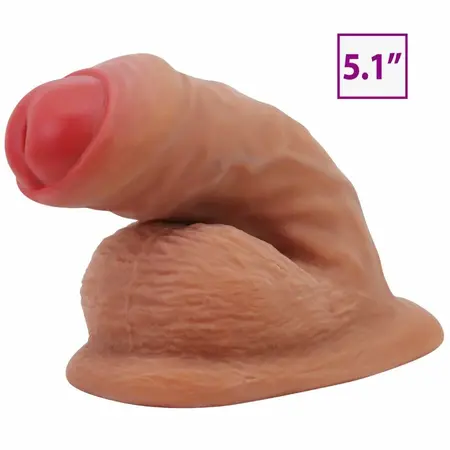 PRETTY LOVE Warnell Elastic Intimate Model 9.5 cm Mulato Color TPR