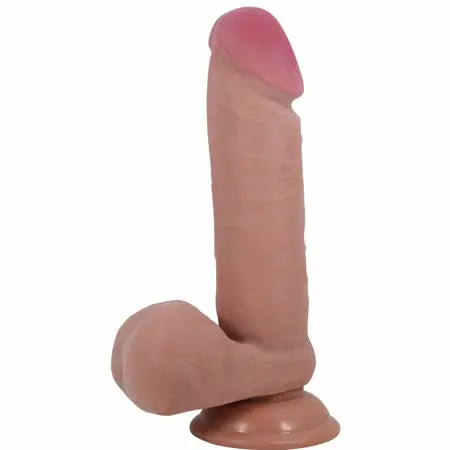 Pretty Love Skin Sliding Serija Intimni Model sa Usisnom Čašom Braun 20.5cm