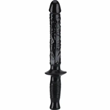 Get Real The Manhandler 38 cm Crni - Anatomski Intimni Štap PVC