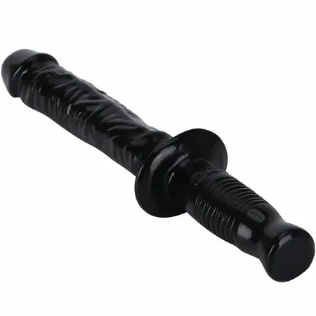 Get Real The Manhandler 38 cm Crni - Anatomski Intimni Štap PVC