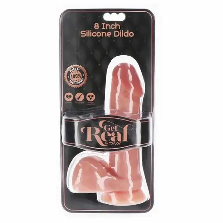 Get Real Silikonski Model 20.5 cm sa Bazom Ten Kože