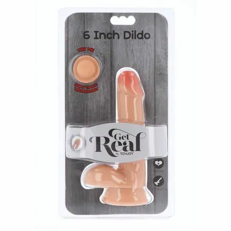 Get Real Dual Density Model 17 cm sa Usisnom Bazom, Ten Kože