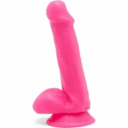 Get Real Happy Dicks Pink Anatomski Model 12 cm sa Usisnom Bazom
