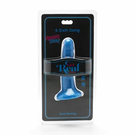 Get Real Happy Dicks Plavi 12 cm Anatomski Model sa Usisnom Bazom