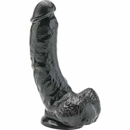 Get Real Crna Intimna Mašina 20.5 cm Anatomski Model PVC