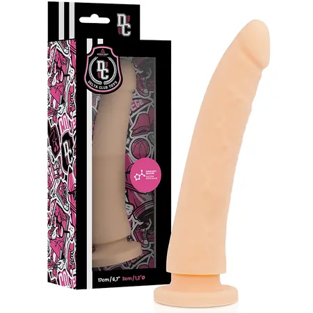 Delta Club Silikonski Intimni Model 17 cm x 3 cm Medicinskog Kvaliteta