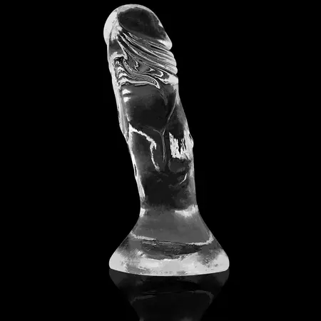 XRAY Prozirni intimni uređaj 12 cm Transparentni fleksibilni jelly model