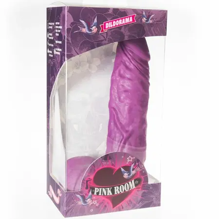 PINK ROOM Chems intimni model 20 cm Ljubičasti - Anatomski PVC sistem