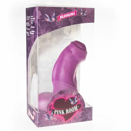 PINK ROOM Nestor intimni uređaj Ljubičasti 16.5 cm Hipoalergeni PVC