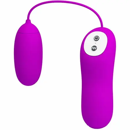 Pretty Love Eunice Wireless Vibrating Egg 12 Modes Silicone Pink