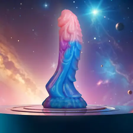 EPIC Ashtar Intimni Silikonski Uređaj sa Usisnom Bazom, 18 cm, Sivi