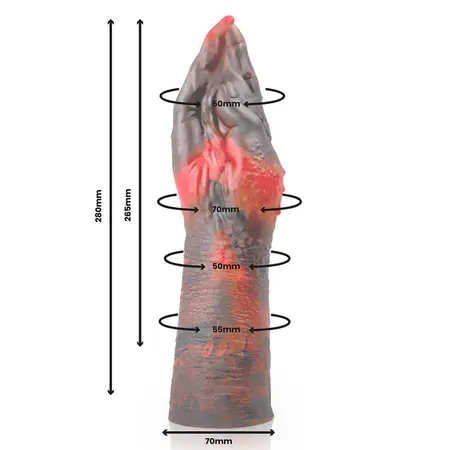 EPIC Lilith Model L Premium Silikonska Intimna Mašina, 28 cm, Ljubičasta