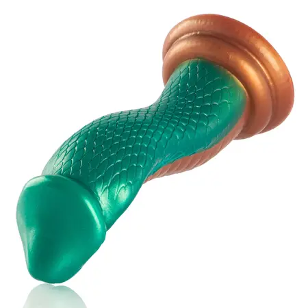EPIC Python Kobra Zeleni Silikonski Intimni Uređaj 205mm Inspirisan Mitologijom