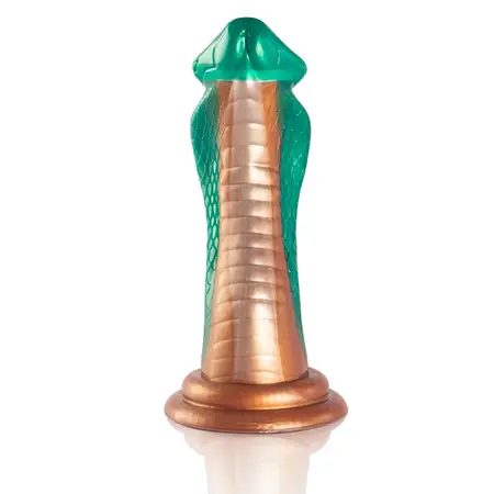 EPIC Python Kobra Zeleni Silikonski Intimni Uređaj 205mm Inspirisan Mitologijom