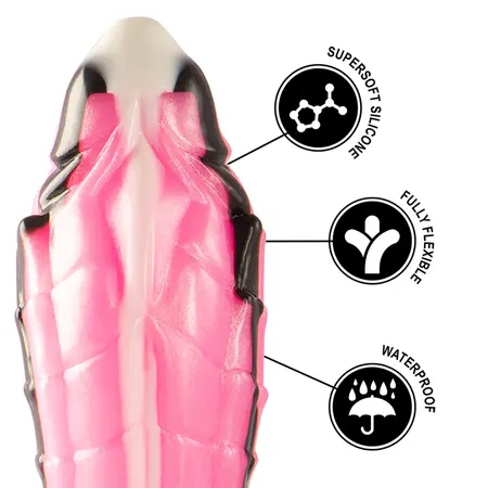 EPIC Cybersilicock Triton Model Okeanski Plavi Silikon, 19 cm, 540 g