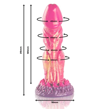 EPIC Cerberus Model Vatra Mitološki Silikonski Intimni Uređaj 21.5cm