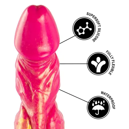 EPIC Cerberus Model Vatra Mitološki Silikonski Intimni Uređaj 21.5cm