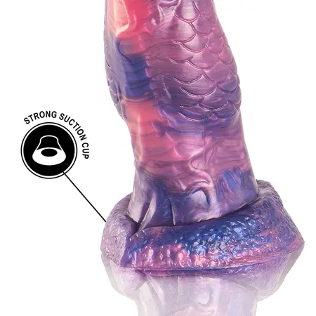 EPIC Medusa Silicone Intimate Model - Multicolor, 170 mm, Mythology Edition