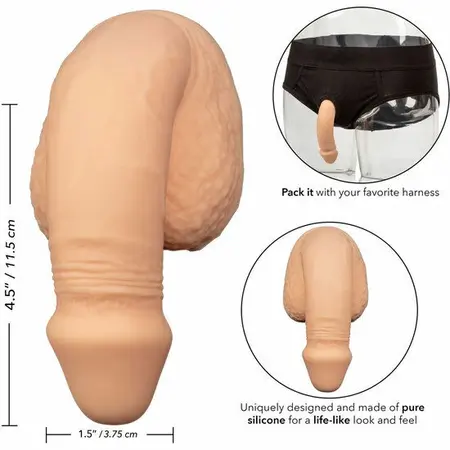 CalExotics Silikonski Packing Model 12.75 cm Telesni Mekani Anatomski Oblik