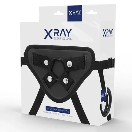 XRAY Podesivi Pojas sa 3 Izmenjiva Silikonska Prstena, Crni