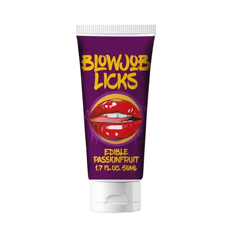 Blow Job Licks Gel za Telo sa Ukusom Marakuje 50ml – Intimna Nega od Shots