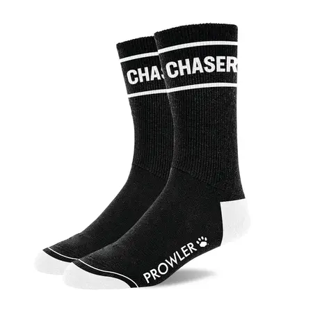 Prowler RED Chaser čarape crna/bela - Prepoznatljiv logo, uniseks, veličina M/L