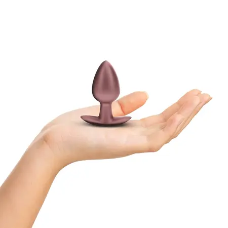 Ouch! Medium Silicone Plug Rose Gold 7.9 cm Comfortable Design